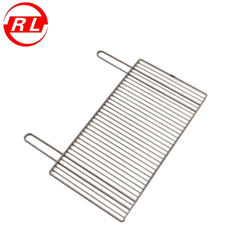 Stainless Steel Cooking Grid Grate with Handle for BBQ Grill Accessories