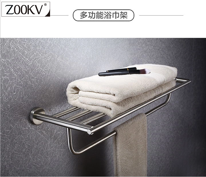 Simple SUS 304 Stainless Steel Bathroom Fitting Towel Bar