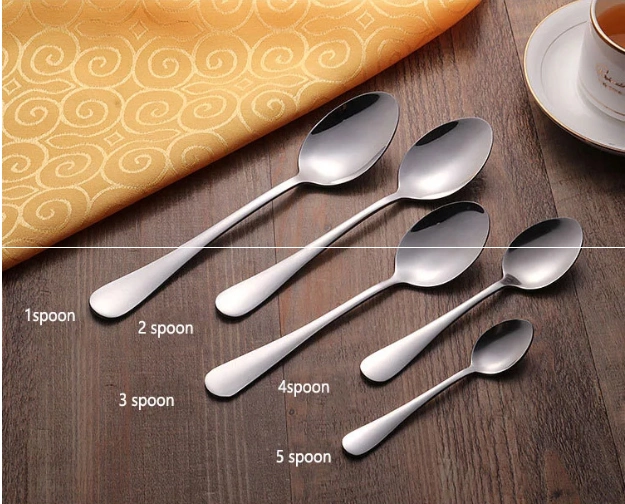 PVD Plated Gold Spoons, Gold Flatware, Gold Cutlery