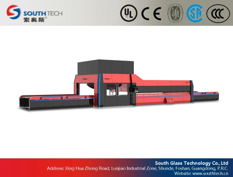 Southtech Cross Curved Bending Toughened Glass Oven (HWG)