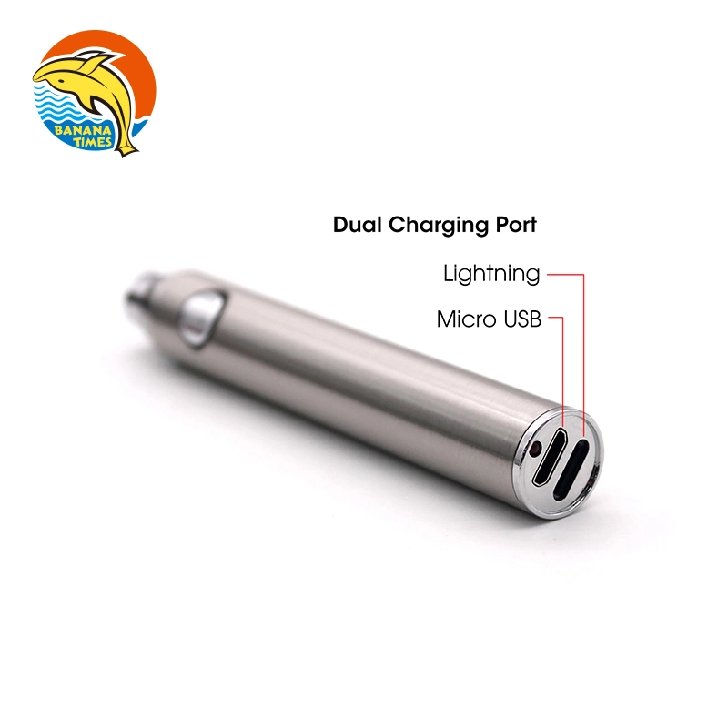 Bananatimes Newest Cig Batteries 4 Levels to Adjustable Electronic Cigarette Battery