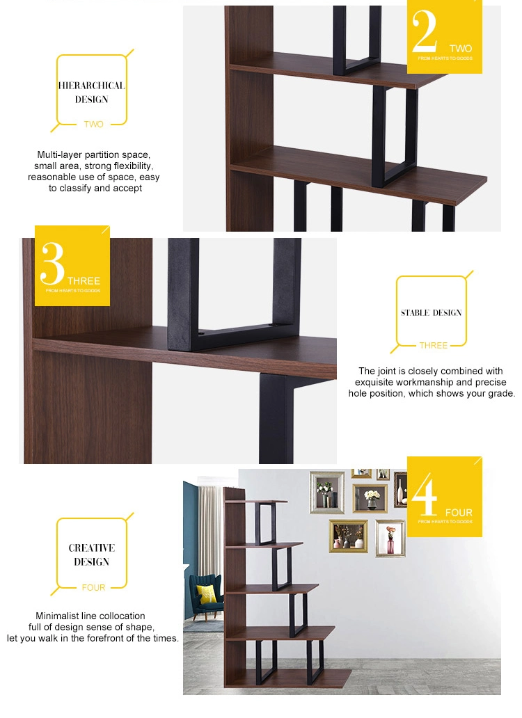 Industrial Ladder Shelf Storage Rack Shelves Bathroom and Living Room Wood Look Accent Furniture Metal Frame