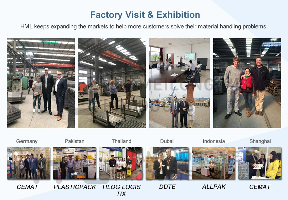 Heavy Duty Warehouse Stacking Movable Metal Iron Pallet Rack Manufacturer