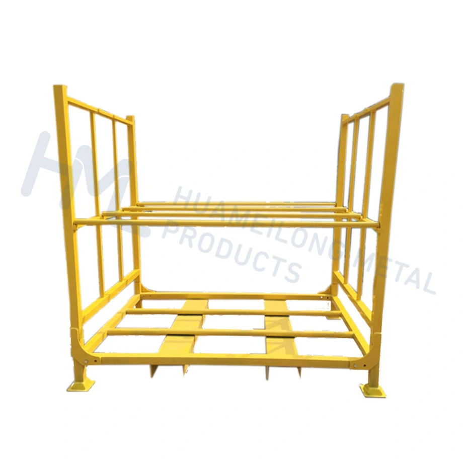 Warehouse Stacking Portable Detachable Mobile Metal Truck Tire Storage Racks