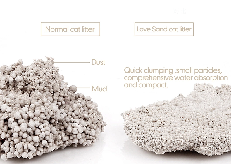 Bulk OEM Automatic Toilet Montmorillonite Clay Bulk Cat Litter