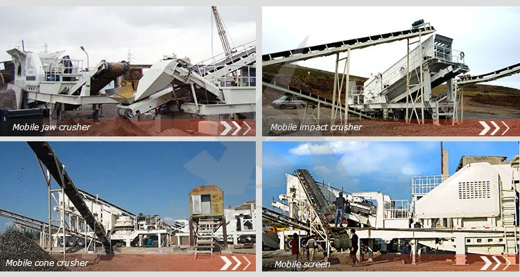 Mobile Crushing Machinery Mobile Cone Crusher with Wheels