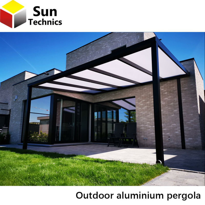 Outdoor 3X4 Gazebo Modern Louvered Aluminium Pergola Profiles