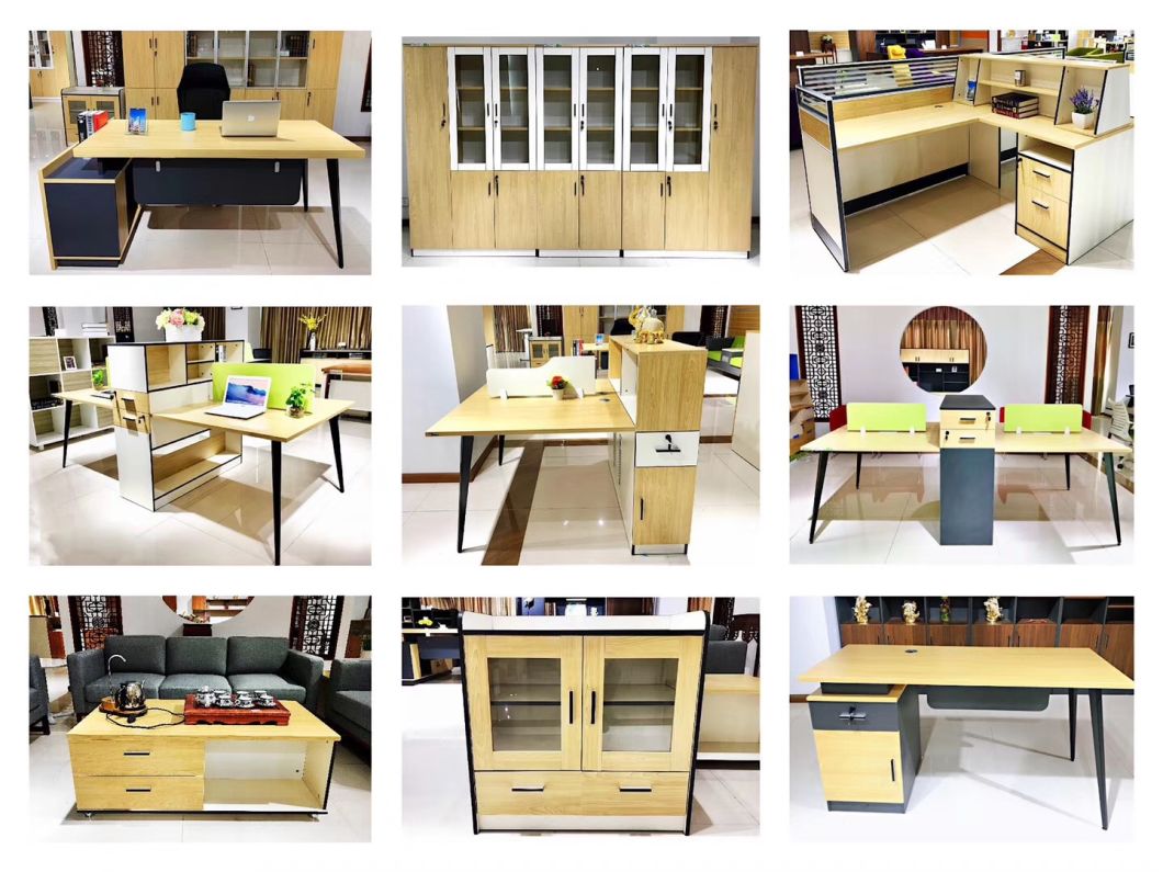 Modern Office Furniture Used Aluminum Frame Dividers Partition Office Cubicle Workstations