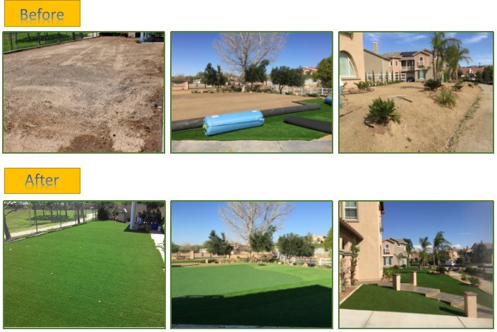 High-End Quality Commercial Application Synthetic Grass for Outdoor
