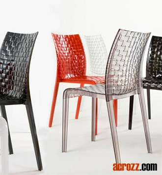 Acrylic Outdoor Patio Furniture Stackable Chair