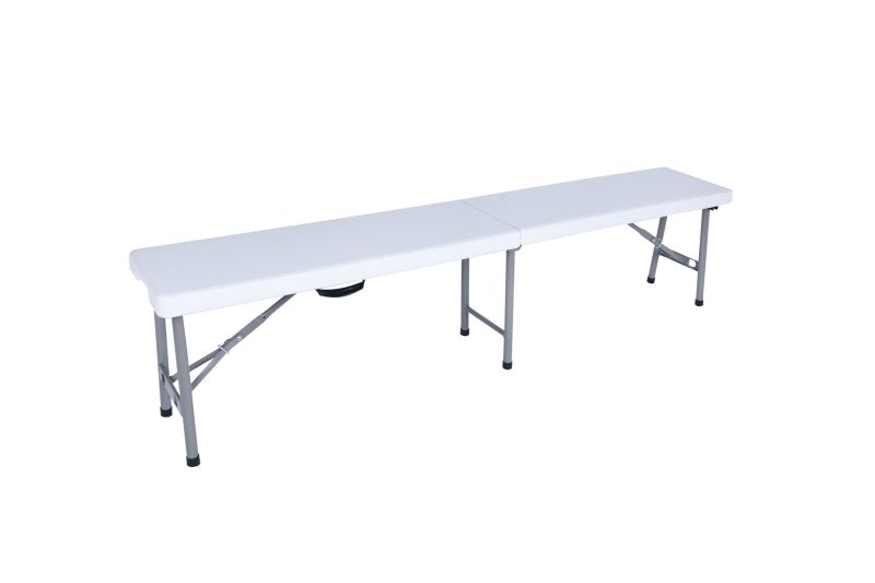 2021 New Style Modern Outdoor Used Plastic Folding Table Bench