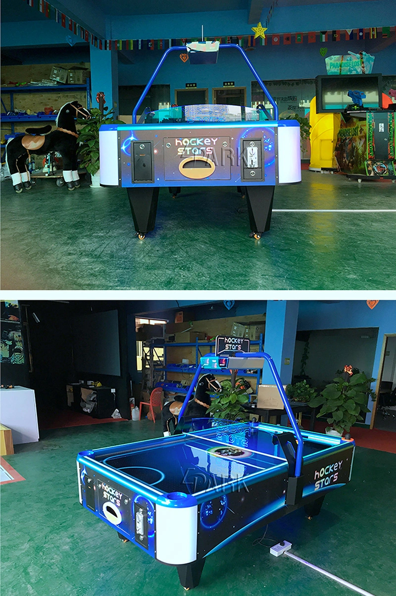 Coin-Operated 4-Person Air Hockey Table Entertainment Game Console