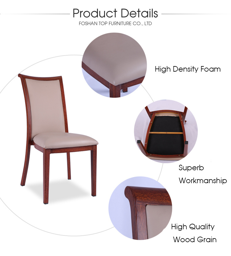 Top Furniture Stackable Hotel Furniture Restaurant Chair