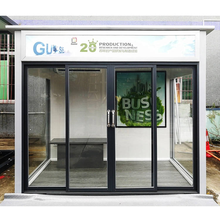 Outdoor Furniture Indoor Bus Shelter with Air Conditioning Use Public Furniture