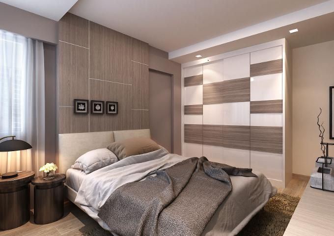 Modern Indoor Wood Furniture Hotel Furnishing Italian Style Bedroom Furniture