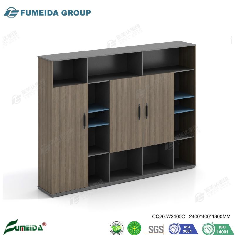 High End Office Melamine Furniture Modern Wall Cabinet Wooden Filing Cabinet