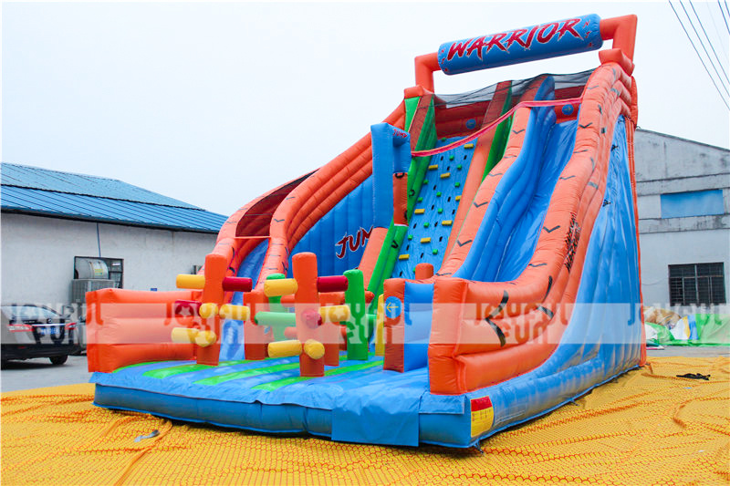 Wholesale Outdoor Used Commercial Large Outdoor Inflatable Dry Slide for Adult
