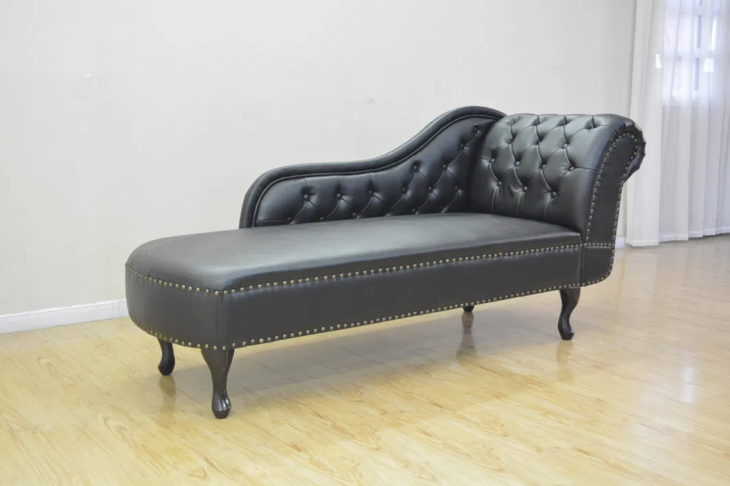 Modern Style Leather Material Fabric Sofa Upholstered Chaise Lounge Chair Furniture