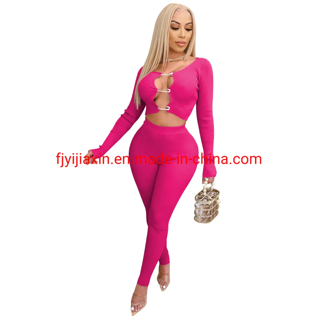 Women Two Piece Set Fall Clothing Sweatshirts Tracksuits Hoodie with Zipper 2 Piece Set Outfits