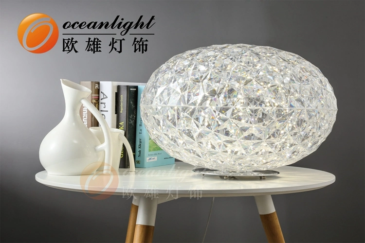 Aluminum Acrylic Table Lamp Acrylic Chandelier Table Light for Home Hotel Restaurant Lobby
