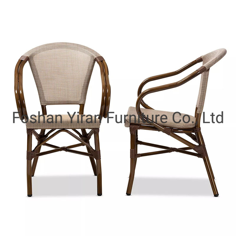 Modern Leisure Outdoor Chairs Garden Furniture in Aluminum Frame