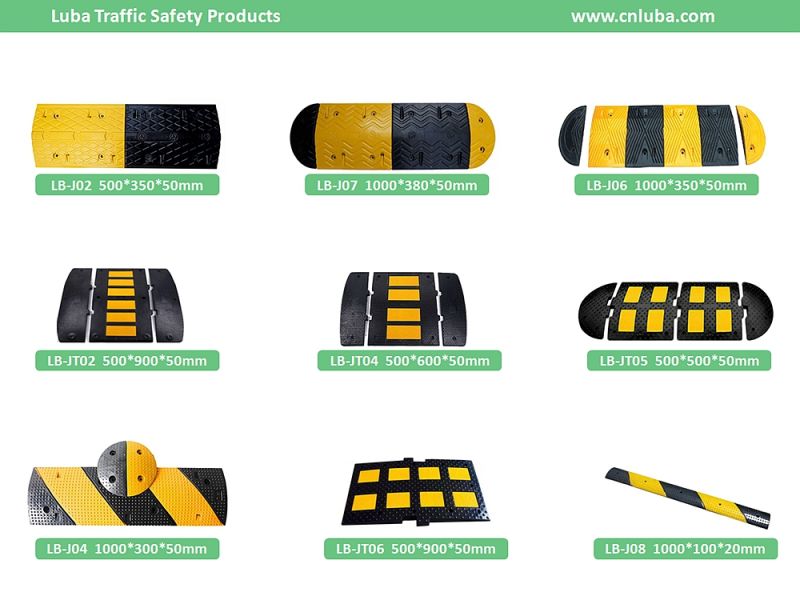 Affordable Road Safety Products Rubber Speed Humps