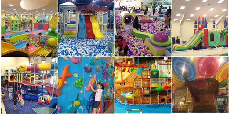 Small Candy Land Soft Indoor Kids Play Area Playground for Sale