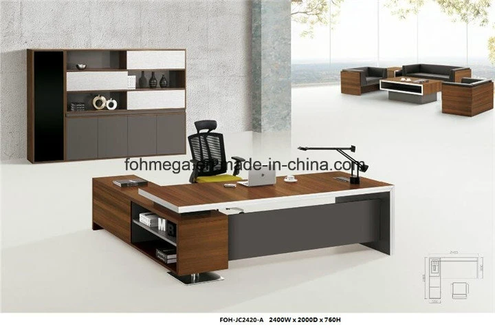 High End Modern Manager Executive Office Furniture Desk (FOH-JC2420-A)