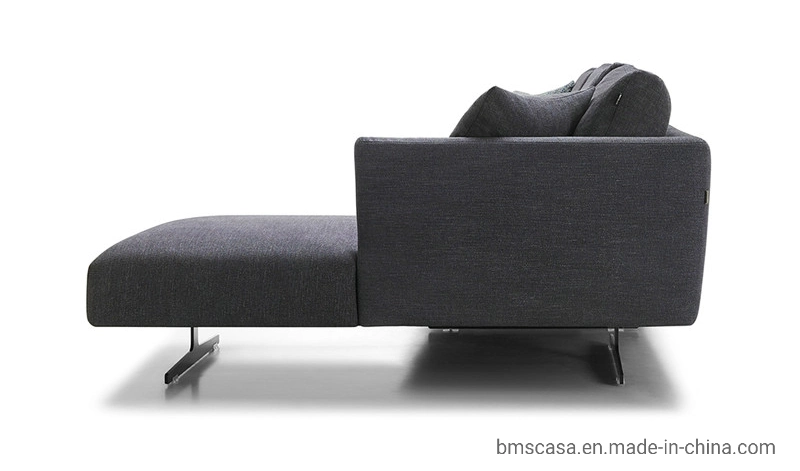Modern Contemporary Italian Design Home Furniture Living Room Fabric L Shape Corner Sectional Sofa