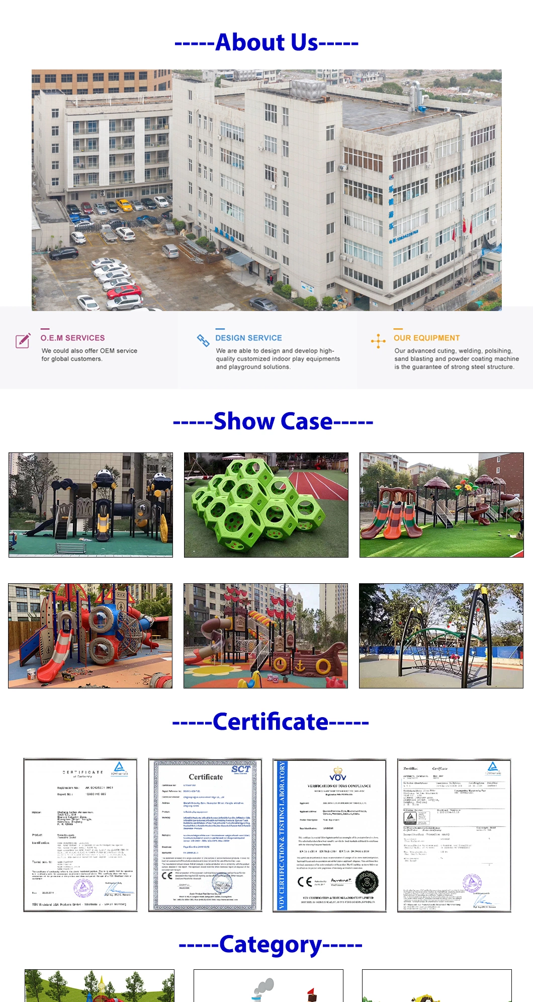 Theme Park Commercial Purpose Affordable Outdoor Playground (X1225-5A)