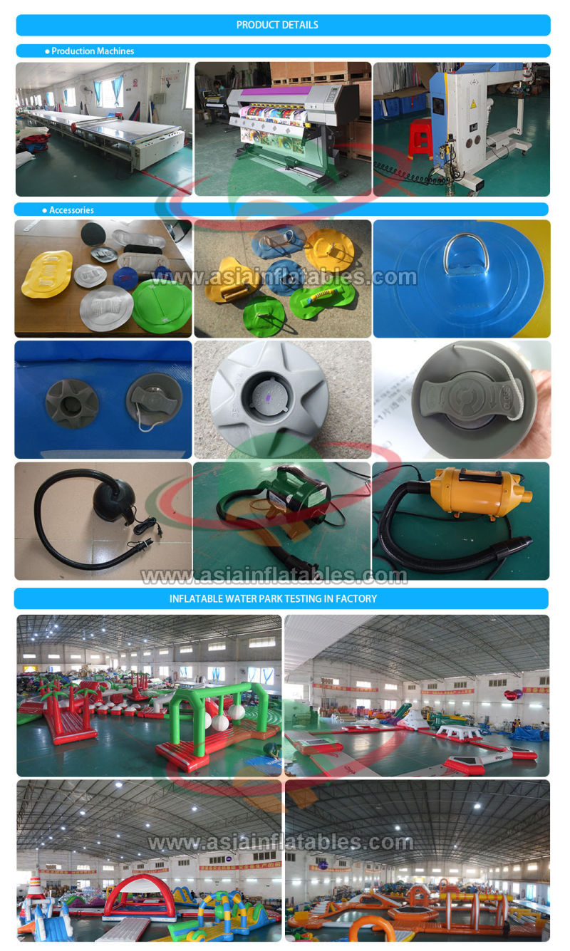 Commercial Outdoor Games Portable Water Parks for Business Rental