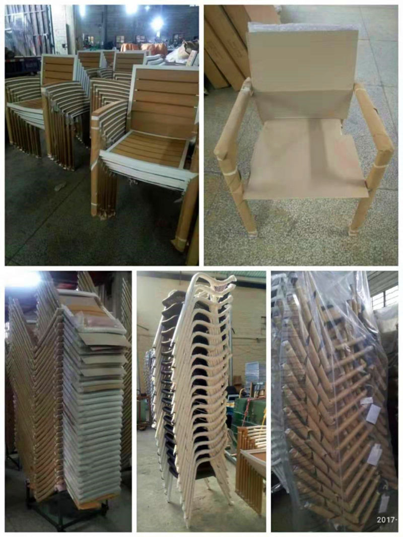 Guiren Leisure Design PE Rattan Aluminum Chair Table