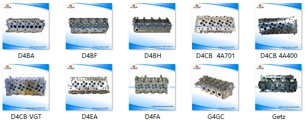 Auto Spare Parts Cylinder Head for Hyundai Getz G4gc 22100-23760 G4ED/G4hg/G4ee/G4eh/G4kd/D4CB/Accent 1.4L/Accent 1.6L