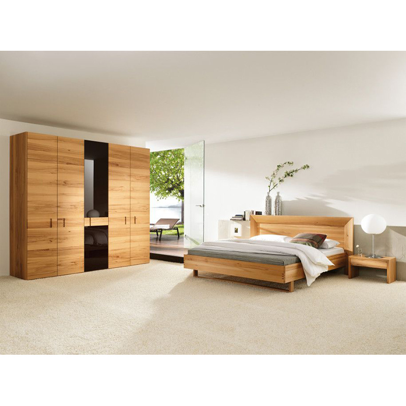 Whole Sale Wood Furniture Apartment Bedroom Furniture Hotel Furniture