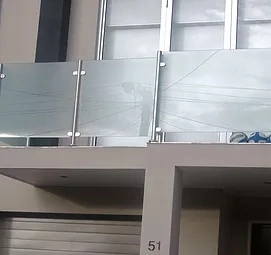 High Grade Stainless Steel Balcony Railing Outdoor Porch Balustrade