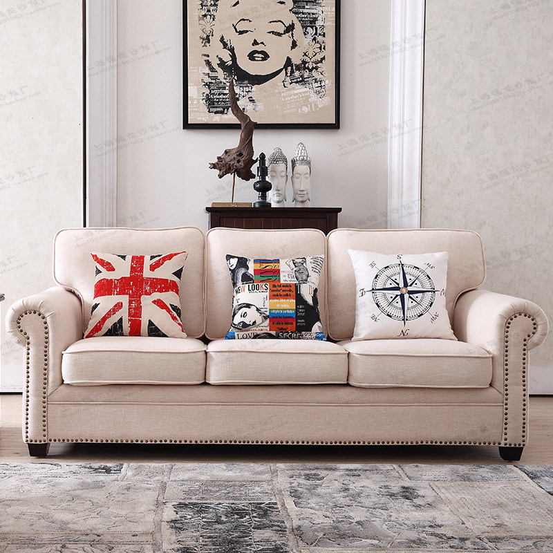 Modern Hotel Furniture Chesterfield Sectional Velvet Fabric Sofa Chair