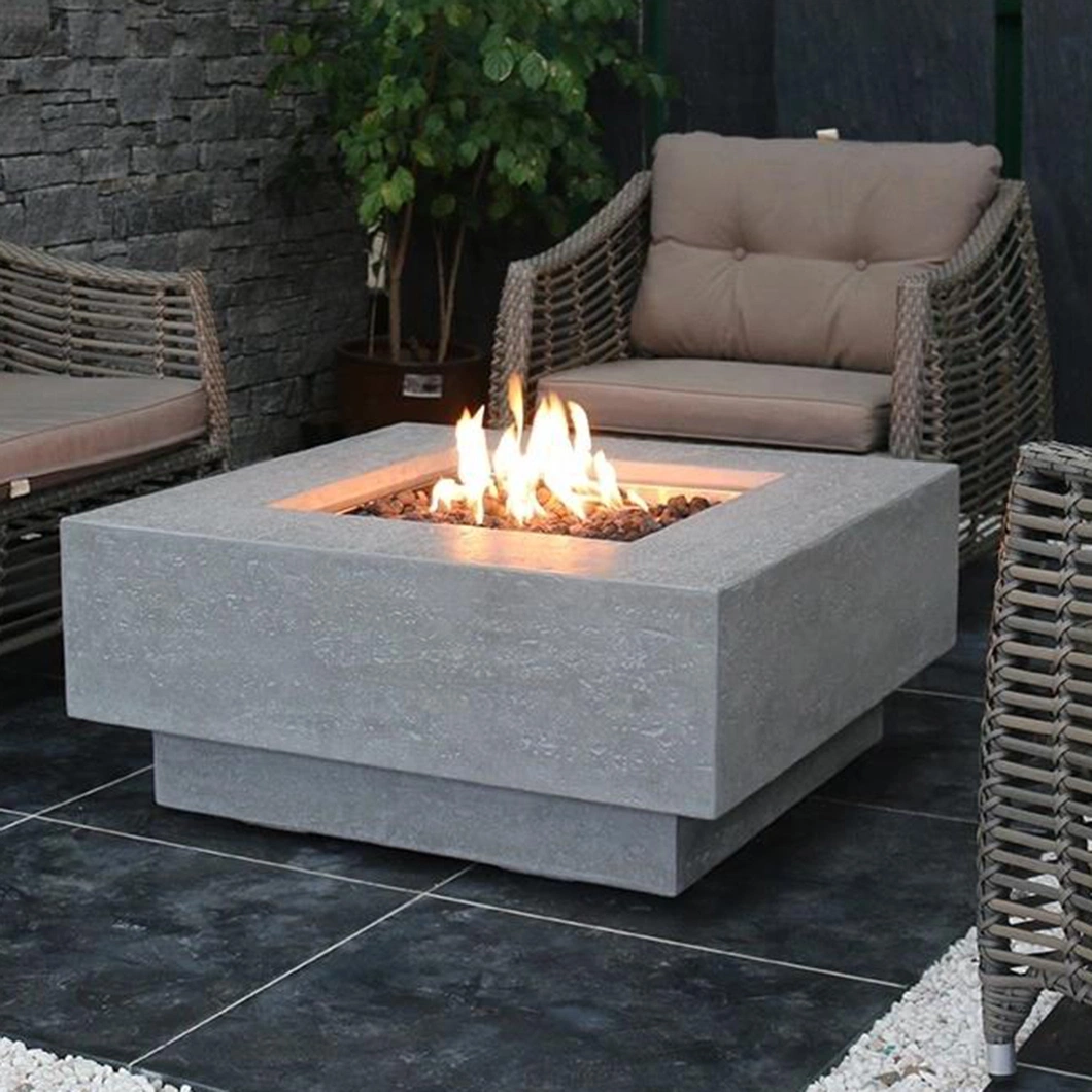 Gfrc Product Outdoor Patio Gas Fire Pit Table