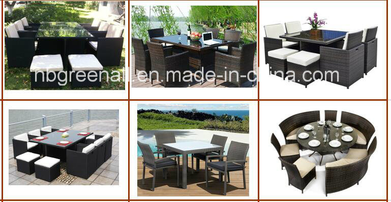 Round Table and Chair Set Rattan Dining Set Wicker