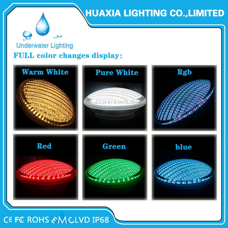 18W 24W 35W PAR56 LED Swimming Pool Lamp for Outdoor Pool
