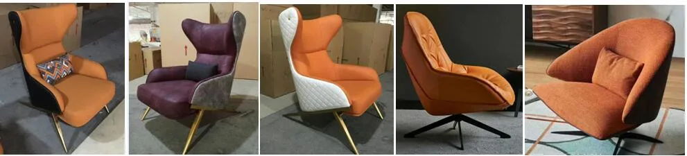 2020 Foshan Factory Italian Design Furniture Modern Comfortable Leisure High Back Chair with Best Price