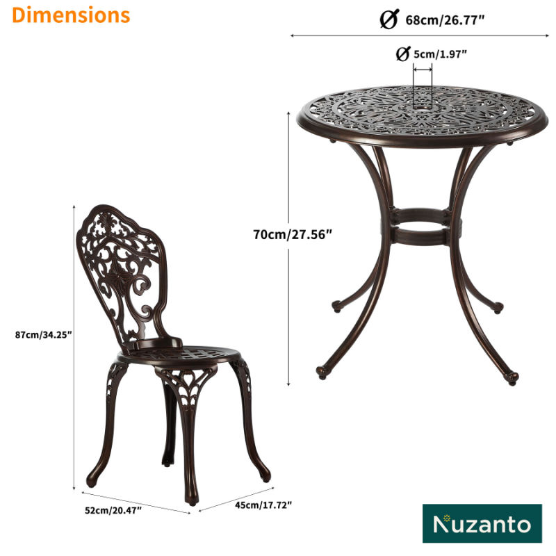 Outdoor Dining Set Outdoor Patio Table Set Bistro Patio Sets