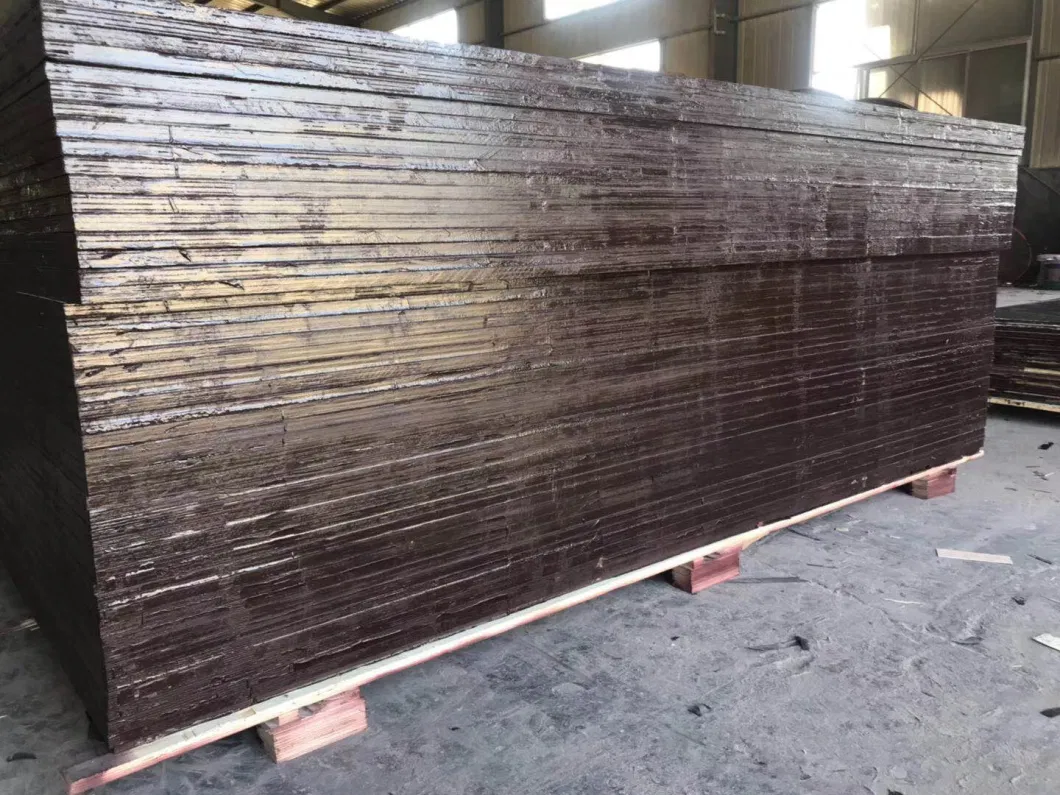 15mm Cheap Joint Poplar Core Black Brown Marine Film Faced Plywood for Construction  