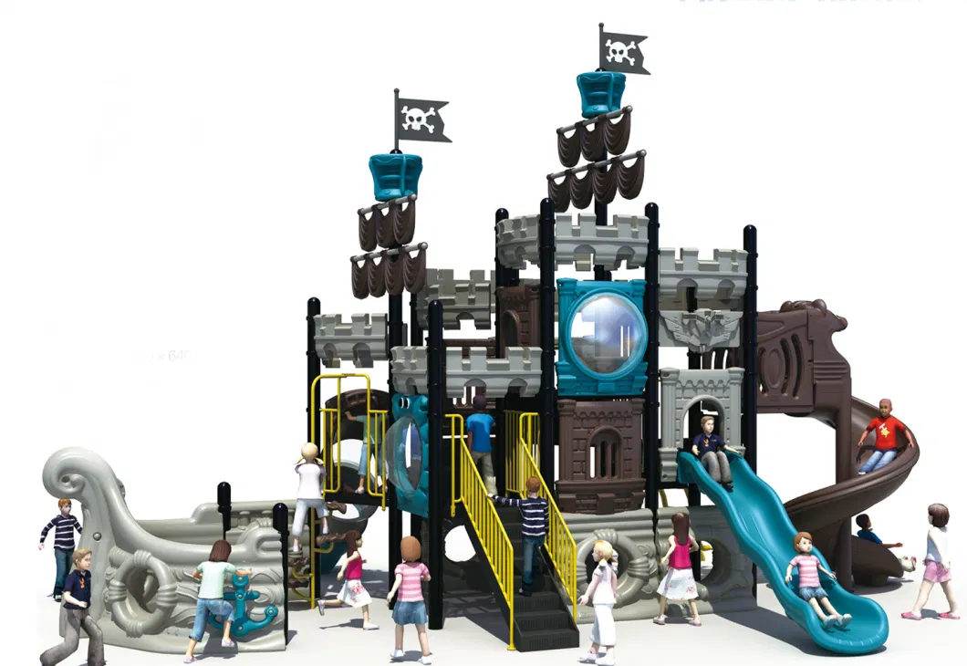 Corsair Feature Outdoor Playground Sets for Sale Hf-13801