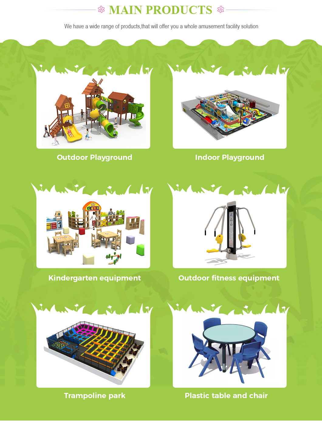 Outdoor Playground Sets Kids Games Outdoor Preschool Playground Equipment