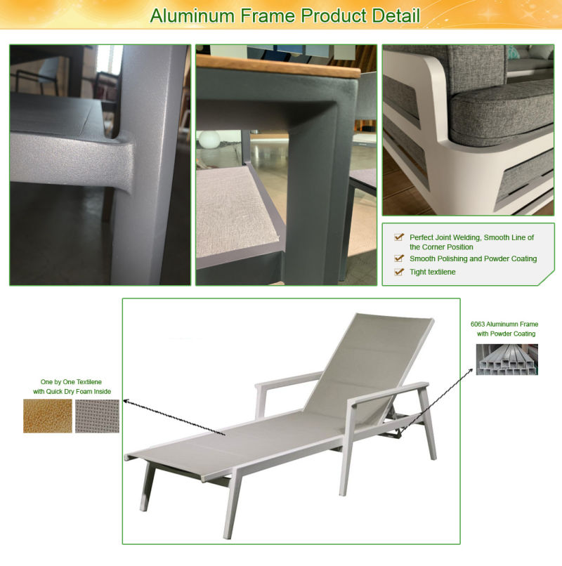 Factory Price Outdoor Hotel Furniture Leisure Rattan Lounge