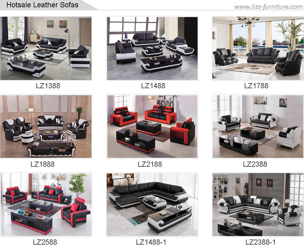 Wholesale Italian Design Home Furniture Lounge Wooden Sectional Sofa Set
