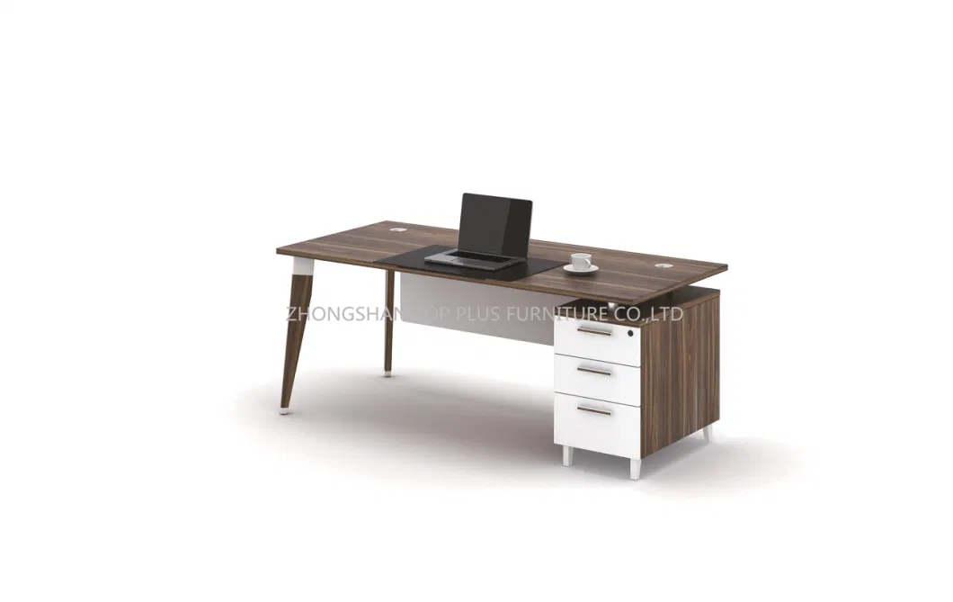 Modern Affordable Desk Office Table Wooden L-Shape Furniture (M-T1618)