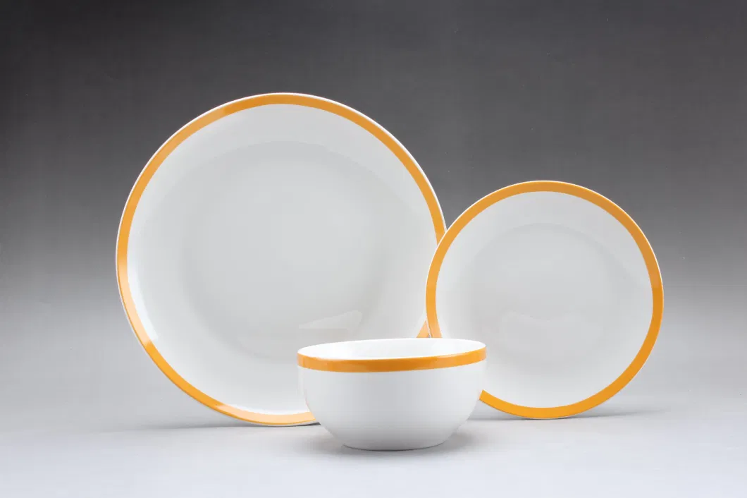 Hot Selling 12PCS Fine Porcelain Dinner Set Dinner Table Set Latest Dinner Set for Wholesale