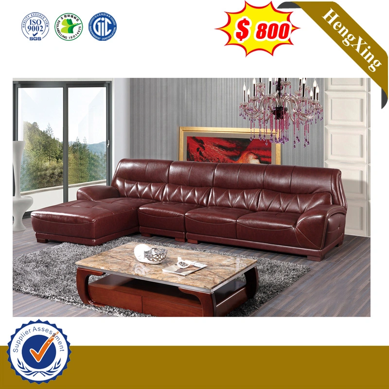 Modern Promotional Home Living Room Furniture Italian Leather Sectional Lounge Sofa