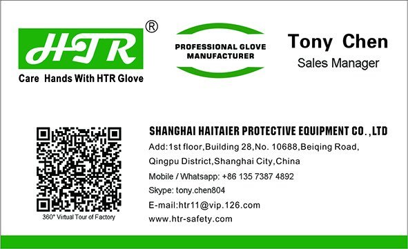 13 Gauge Anti-Cut Vibration-Resistant Aramid Mechanical Work Gloves